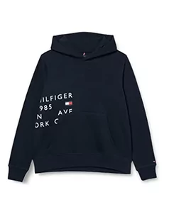 Tommy Hilfiger Męska bluza z kapturem, Pustynne niebo, M - Bluzy męskie - miniaturka - grafika 1
