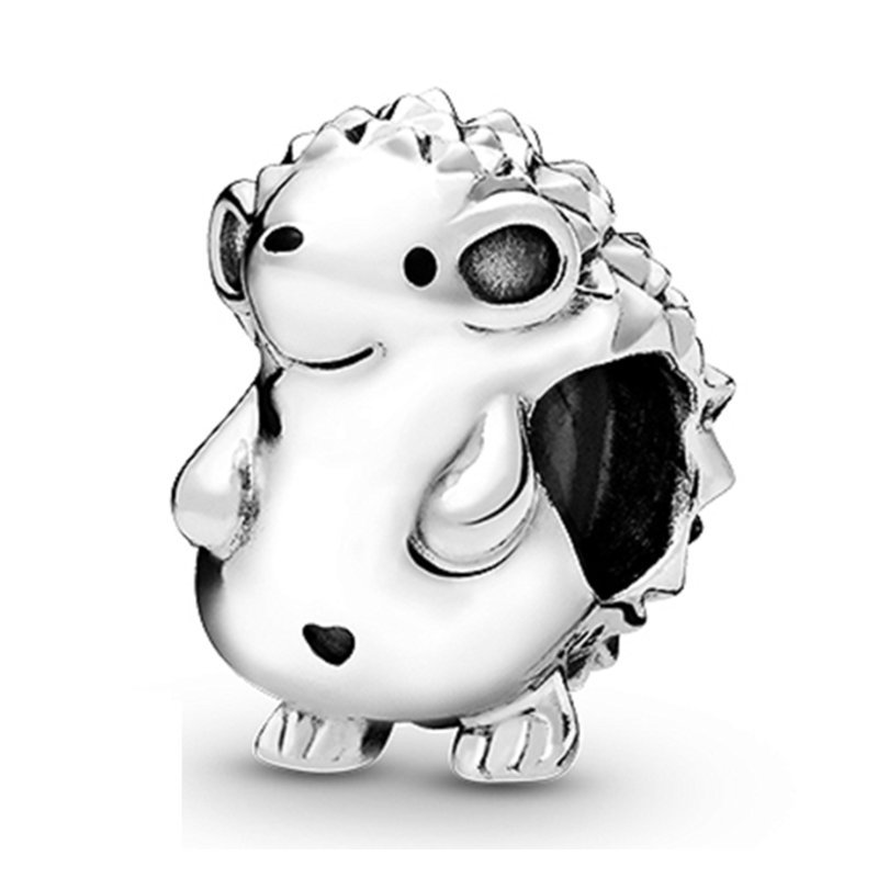 Zawieszka Charms SREBRO 925 Koralik Jeż