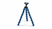 Statywy fotograficzne - Cullmann Alpha 380 mobil statyw Smartphone/kamera sportowa 3 x noga Czarny, Niebieski - miniaturka - grafika 1