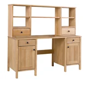 Biurka - Biurko z Nadstawką Prestige Drewniane - miniaturka - grafika 1