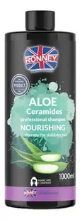 Ronney Ronney Professional Shampoo Nourshing Aloe Ceramides 1000 ml - Szampony do włosów - miniaturka - grafika 1
