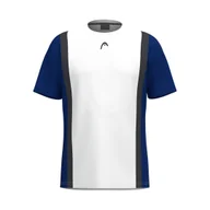 Koszulki sportowe męskie - Koszulka męska Head CLUB 25 TECH T-Shirt Men Royal/White XL - miniaturka - grafika 1