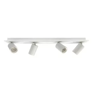Parma lampa sufitowa z pilotem 4xGU10 + 1xLED biała LP-0612/4C WH - Lampy sufitowe - miniaturka - grafika 1