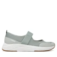 Sneakersy damskie - Sneakersy Rieker N8551-52 Zielony - miniaturka - grafika 1