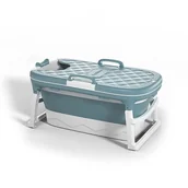 Wanny - Wanna Silikonowa Składana z Pokrywą Home SPA 118cm - miniaturka - grafika 1