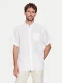 Koszule męskie - Bugatti Koszula 9450 58540A Biały Regular Fit - miniaturka - grafika 1