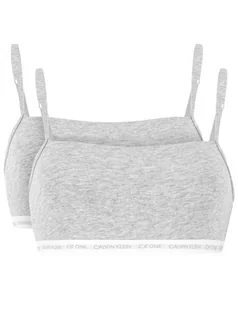 Biustonosze - Calvin Klein Underwear Komplet 2 biustonoszy topów 000QF6040E Szary - grafika 1