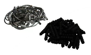 CLARKS Fajka do hamulca V-brake CLARKS CX24 aluminiowa 135st.+ gumowe uszczelki opakowanie 50szt 5907558602272 - Sprzęt do nurkowania - miniaturka - grafika 1