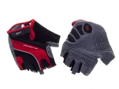Rękawiczki rowerowe - Vivo, Rękawiczki kolarskie, SB-01-7007 D, czerwono-szary, rozmiar XL - miniaturka - grafika 1