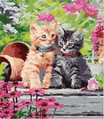 Zabawki kreatywne - Diamentowa mozaika Koty 6771 - miniaturka - grafika 1