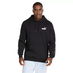 Puma Bluza Męska Ess+ Tape Hoodie Fl Czarna 849040 01 Xxl - Bluzy męskie - miniaturka - grafika 1