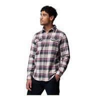 Koszulki sportowe męskie - Koszula męska Columbia Flare Gun™ Stretch Flannel Rozmiar: XXL / Kolor: szary - miniaturka - grafika 1