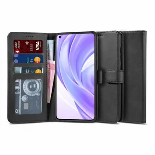 Tech-Protect Wallet "2" Xiaomi MI 11 Lite/MI 11 Lite 5G black 6216990211522 - Etui i futerały do telefonów - miniaturka - grafika 1