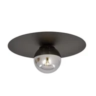 Lampy sufitowe - Emibig Solar lampa sufitowa 1-punktowa czarna/grafitowa 1128/1 1128/1 - miniaturka - grafika 1
