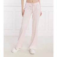Dresy damskie - Juicy Couture Spodnie dresowe HERITAGE DOG CREST KAISA | flare fit - miniaturka - grafika 1