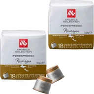 Kawa w kapsułkach i saszetkach - 2x KAPSUŁKI ILLY IPERESPRESSO ARABICA SELECTION NICARAGUA 18 SZTUK - miniaturka - grafika 1