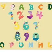 Dywany dla dzieci - Dywan Do Pokoju Dziecięcego 75x120 Cm Nowoczesny Odporny Na Plamy Miękki Gra Rysunek B - miniaturka - grafika 1