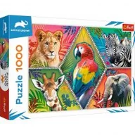 Puzzle - Trefl Puzzle 1000 elementów Egzotyczne zwierzęta Animal Planet 5_781375 - miniaturka - grafika 1