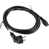 Części i akcesoria do laptopów - 3M LANBERG LANBERG Kabel zasilający Laptop MIKI IEC 7/7 IEC 320 C5 VDE czarny CA-C5CA-11CC-003-BK - miniaturka - grafika 1