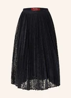 Spódnice - Max Mara Studio Koronkowa Spódnica Leandro Z Plisami blau - miniaturka - grafika 1