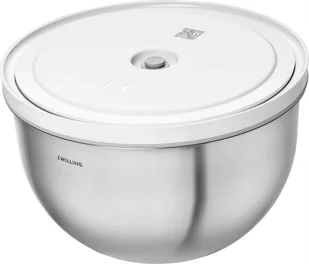 ZWILLING FRESH & SAVE Stalowa miska z pokrywką 4 ltr, srebrny - Miski i półmiski - miniaturka - grafika 1