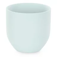 Pudła i pojemniki do przechowywania - Pojemnik do przechowywania SHIRE styl nowoczesny do wewnątrz ameliahome - STORAGEJAR/AH/SHIRE/BABYBLUE/10X9,5 - miniaturka - grafika 1