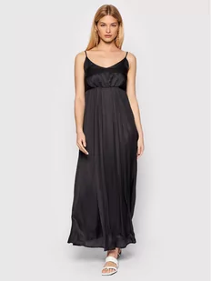 Fracomina Sukienka codzienna FR22SD3018W41301 Czarny Regular Fit - Sukienki - miniaturka - grafika 1