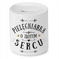 Skarbonki - Dla Pielęgniarki Skarbonka na Urodziny na Prezent z Nadrukiem ze Zdjęciem - miniaturka - grafika 1