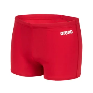 Dziecięce Bokserki kąpielowe ARENA BOY'S TEAM SWIM SHORT SOLID 004777/450 – Czerwony - Kąpielówki męskie - miniaturka - grafika 1