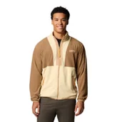 Bluzy męskie - Polar męski Columbia BACKBOWL II beżowy 2126241257 - miniaturka - grafika 1