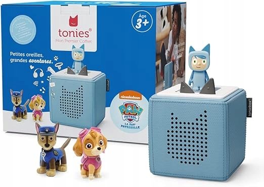 Psi Patrol zabawka figurki przenośna torba podróżna zest Toniebox Starter