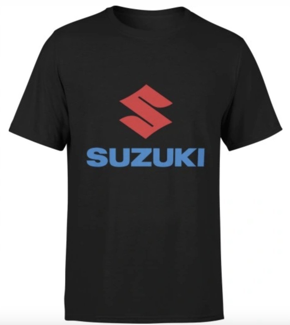 KOSZULKA Z NADRUKIEM MĘSKA ŚMIESZNA T-SHIRT SUZUKI Na Motor