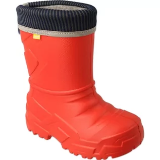 Buty dla dziewczynek - Befado obuwie dziecięce kalosz- czerwony 162X308 czerwone - grafika 1