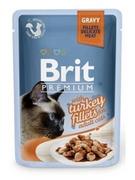 Mokra karma dla kotów - Brit Premium Turkey Fillets Indyk Mokra Karma Dla Kota 85 g - miniaturka - grafika 1
