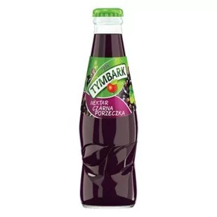 Tymbark Czarna Porzeczka Nektar 200 Ml Butelka Twist Off - Soki i napoje niegazowane - miniaturka - grafika 1