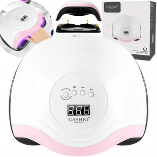 Lampa LED UV 168W do Paznokci Żeli Hybrydy Manicure Pedicure Mocna DUAL LED - Lampy UV do paznokci - miniaturka - grafika 1