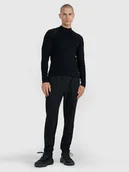 Spodnie sportowe męskie - 4F Spodnie do biegania w terenie męskie - czarne L - miniaturka - grafika 1