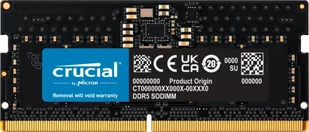 crucial Pamięć DDR5 SODIMM 32GB/5200 CL42 (16Gbit) - Pamięci RAM - miniaturka - grafika 1