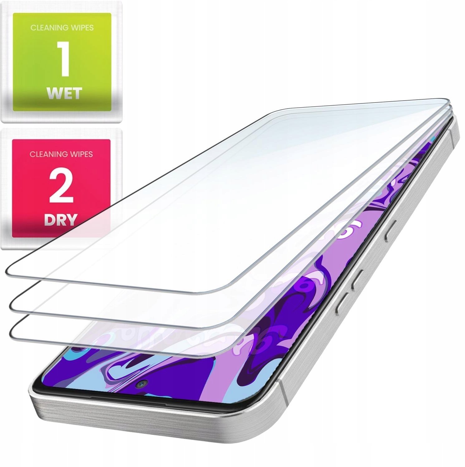 3-PAK Szkło Hartowane Do Realme 14 Pro 5G Płaskie 2.5D, Szybka 9H