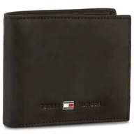 Portfele - Duży Portfel Męski Tommy Hilfiger Johnson Mini Cc Wallet AM0AM00663 Czarny - miniaturka - grafika 1