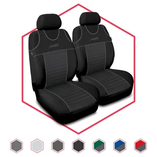Uniwersalne koszulki samochodowe przód 1+1 Stylus P4 - Pokrowce na fotele - miniaturka - grafika 1