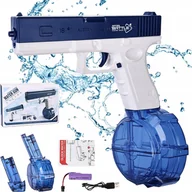 Zabawki militarne - Elektryczny Glock pistolet na wodę Automatyczny dla dzieci - miniaturka - grafika 1