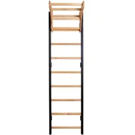 Wyposażenie sportowe i gimnastyczne - Drabinka gimnastyczna drewniano metalowa na 6 uchw - miniaturka - grafika 1