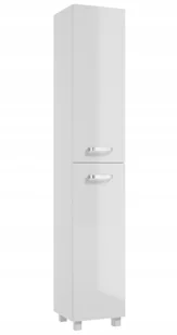 Deftrans szafka wysoka biała błyszcząca 180x30 cm Szafka łazienkowa Mila - Szafki łazienkowe Deftrans szafka wysoka biała błyszcząca 180x30 cm Szafka łazienkowa Mila - Szafki łazienkowe - miniaturka - grafika 1