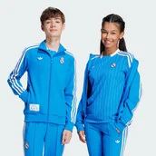 Bluzy dla dziewczynek - Bluza dresowa Real Madryt Terrace Icons - Adidas - miniaturka - grafika 1