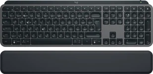 Logitech MX Keys S klawiatura RF Wireless + Bluetooth QWERTZ Swiss Grafitowy - Klawiatury - miniaturka - grafika 1