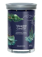 Świece - Yankee Candle Świeca zapachowa "Lakefront Lodge" - 567 g - miniaturka - grafika 1