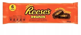 Reese's Peanut Butter Rounds 96g ciastka z masłem orzechowym angielskie - Ciastka - miniaturka - grafika 1