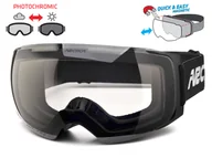 Gogle narciarskie - Gogle Narciarskie Arctica G-105 Fotochromowe Anti-Fog - miniaturka - grafika 1