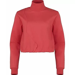 FILA Damska bluza Tirana Cropped Turtle Neck Sweat Sweat Teaberry, L - Bluzy damskie - miniaturka - grafika 1